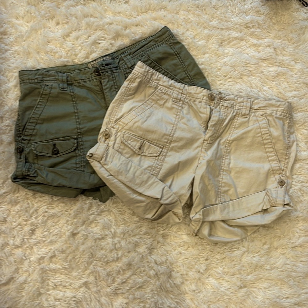 Ralph Lauren Polo cargo shorts green and khaki